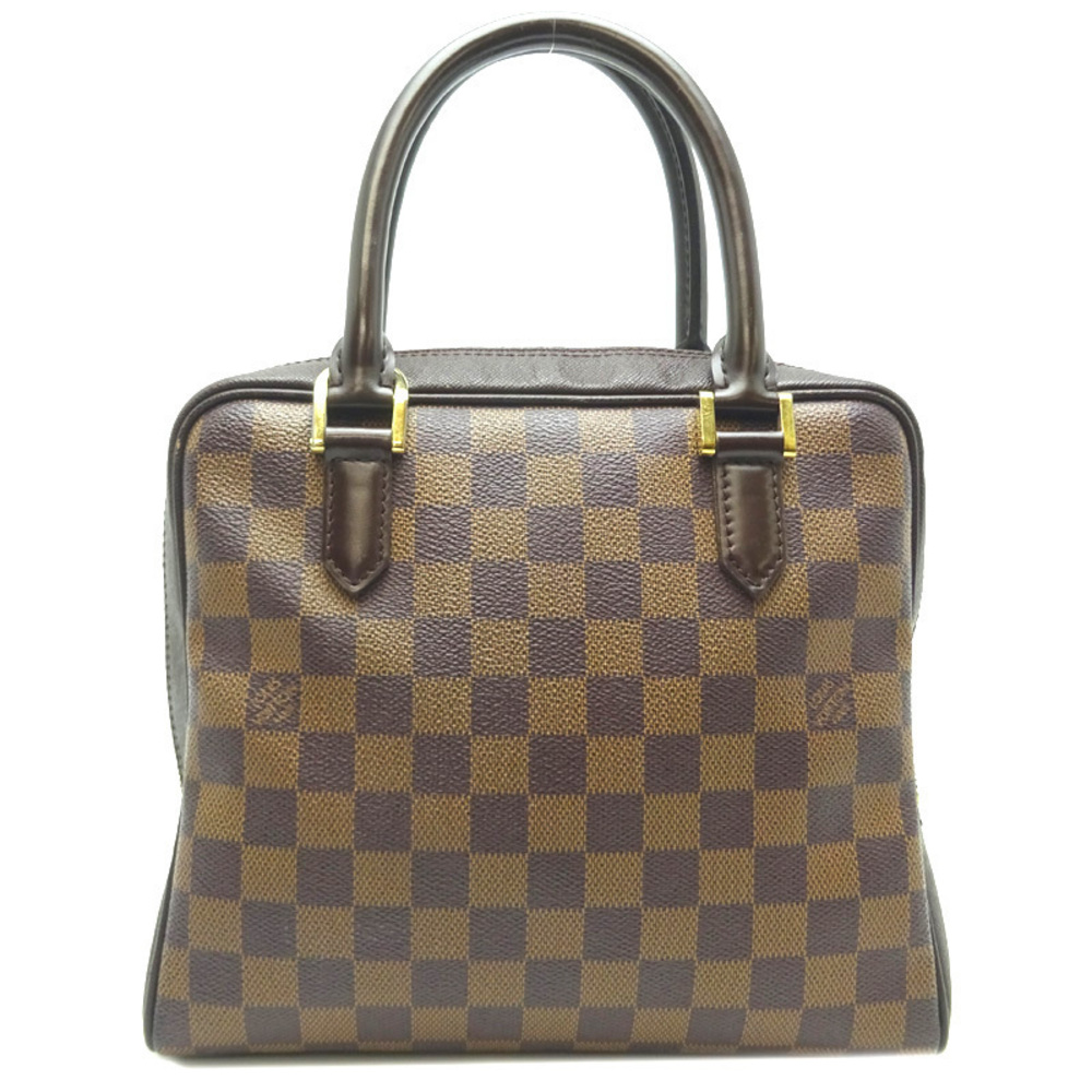 Louis Vuitton LV Brera Handbag Damier Ebene Brown